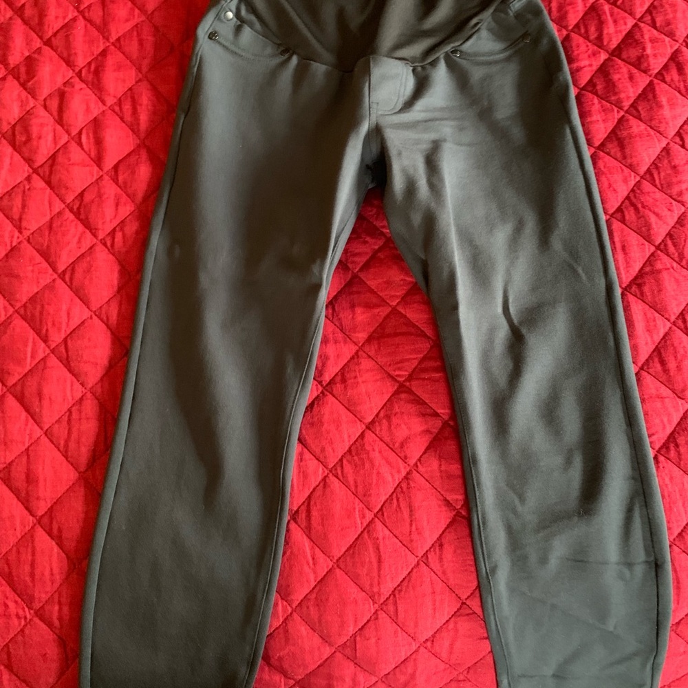 Navy, jegging, maternity pants